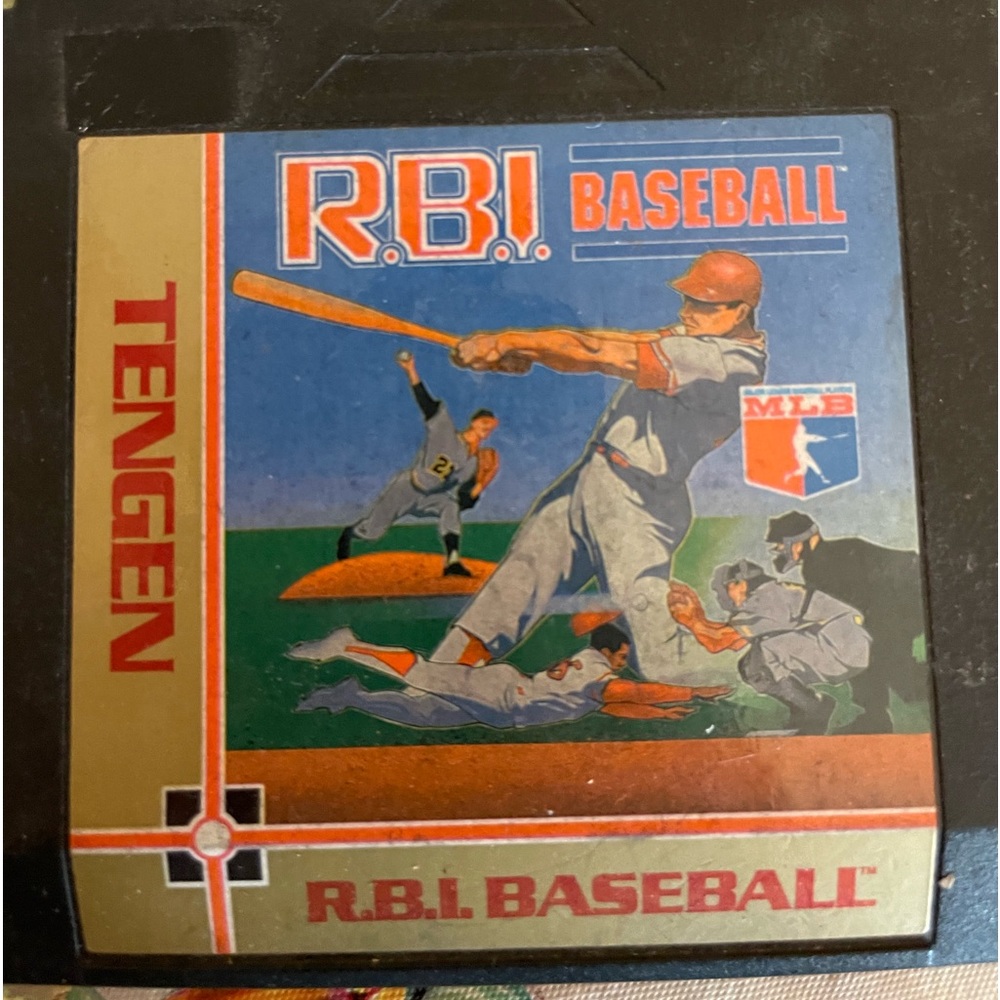 RBI Baseball Video Game for Original Nintendo